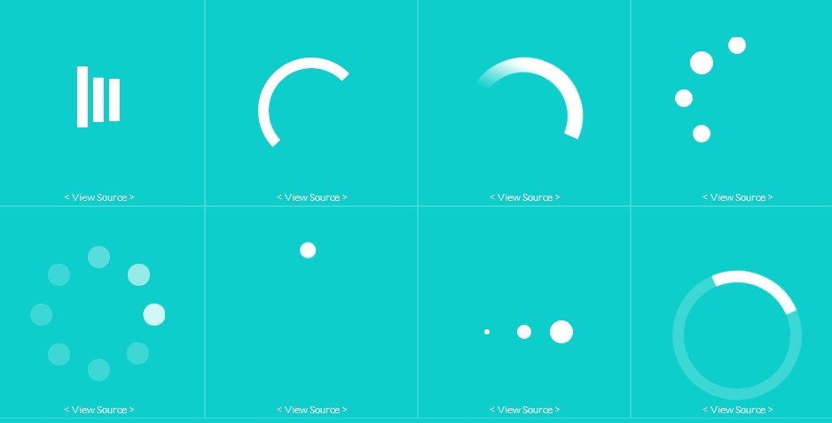 Single Element CSS Spinners